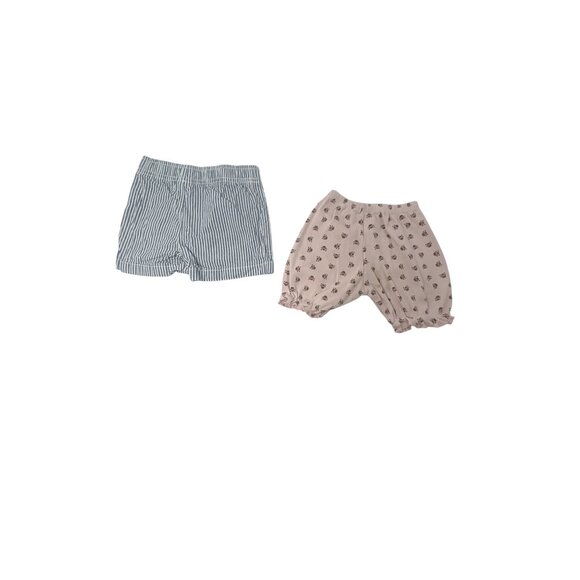 Baby Girls - 2 Leggings, 3 Shorts, 1 Skirt, 1 Top - Size 9 Months - Picture 12 of 13